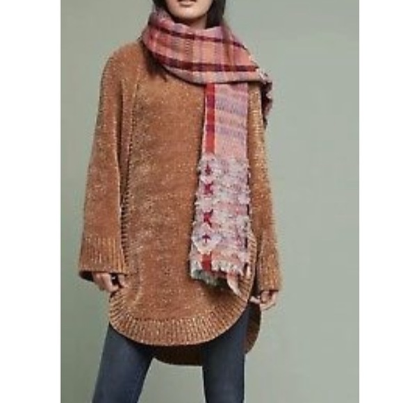 Anthropologie Chenille Turtleneck sweater by Moth - Picture 4 of 4